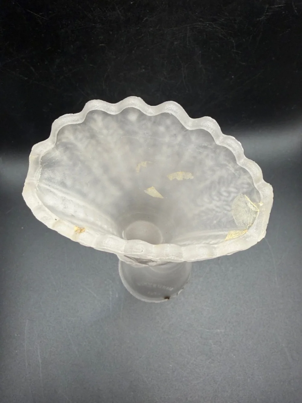 Victorian Antique 1876 Centennial Worlds Fair Souvenir EAPG Glass Hand Vase